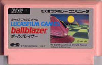 ファミコン「ルーカスフィルム ボールブレイザー」のカセット画像
