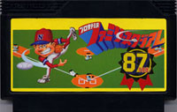 ファミコン「プロ野球ファミリースタジアム'87」のカセット画像