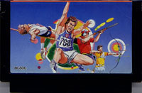 ファミコン「ハイパースポーツ」のカセット画像