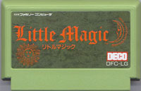 ファミコン「リトルマジック（Little Magic）」のカセット画像