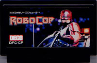 ファミコン「ロボコップ」のカセット画像