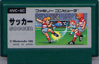 ファミコン「サッカー」のカセット画像