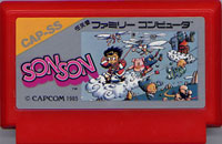 ファミコン「ソンソン」のカセット画像