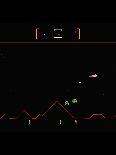 ファミコン「スター・ゲイト」のゲーム画面