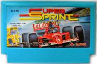 ファミコン「スーパースプリント」のカセット画像