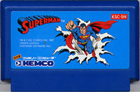 ファミコン「スーパーマン」のカセット画像